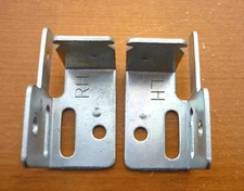 (1 PAIR) Kirsch Original Medallion Center Support Brackets for 1" Mini Blinds