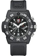 Luminox Navy Seal Chronograph Black Dial Silicone Strap Men s Watch XS.3581