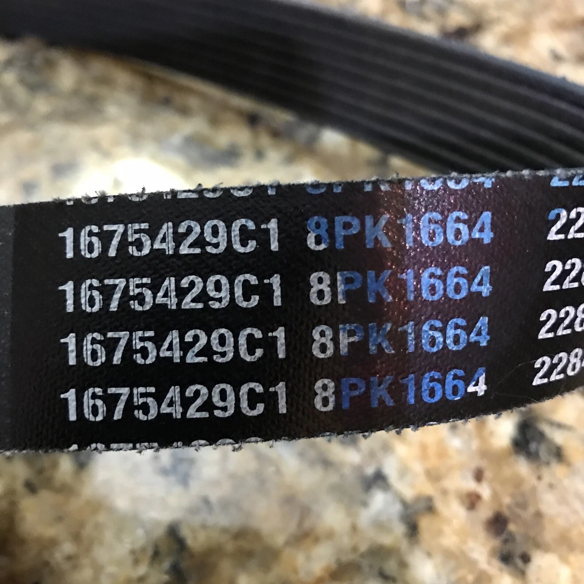 1675429C1 8PK1664 22848-20-8292 EPDM ST | eBay