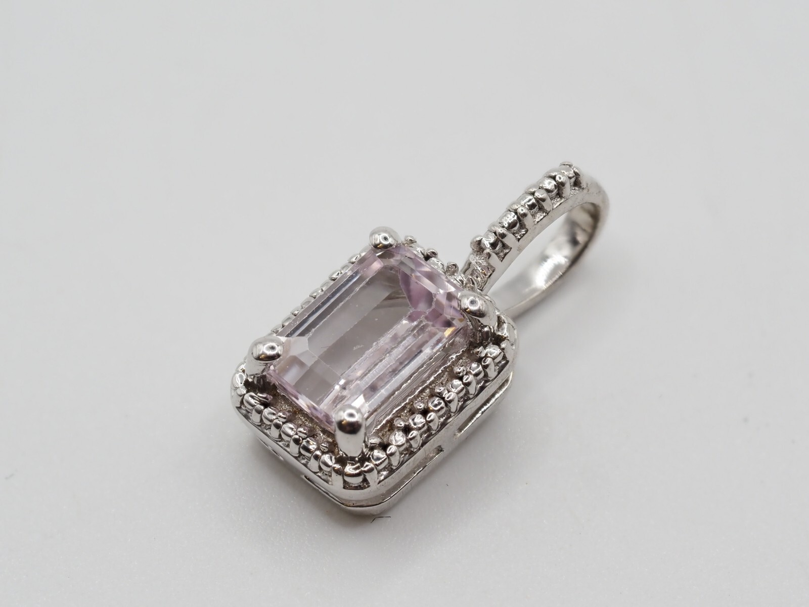 Photo 2 of Sterling Silver Necklace Pendant With Gemstone By TGGC P13