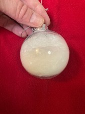 Peppermint Bath Salts in Christmas ball ornament / Secret Santa Stocking gift