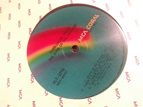 Sons Of The Pioneers Tumbleweed Trails VINYL LP (VG tested) COVER EX, BOB NOLAN - Picture 5 of 6