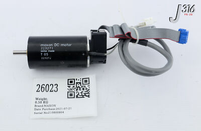 ③セット購入 sho． 26023 MAXON DC MOTOR W/ HEDL-5540 A11 ENCODER 223271 | eBay
