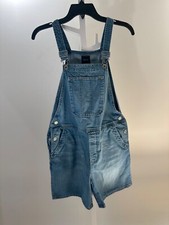 45 Vintage Gap Kids / Women's Denim Romper Overalls Shortalls , Girls Size XXL