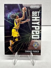2021 Panini Prizm WNBA Get Hyped Basketball Card #10 Candace Parker Chicago Sky