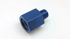 1/8 NPT Male to M12x1.25 Female Hose End Port Conversion Fittings Alloy Adaptor