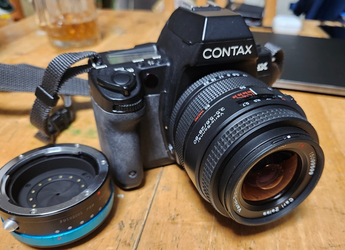 コンタックス AX SLR Film Camera #C233
