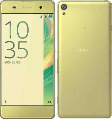 USED - Sony XPERIA XA Dual F3116 16GB (FACTORY UNLOCKED) 13MP Lime 