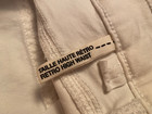 GARAGE RETRO HIGH WAIST DISTRESSED WHITE DENIM JEANS SIZE 11 (29 X 26) EUC — photo 3