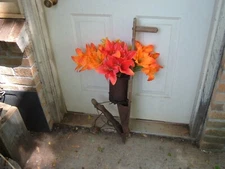 parts vtg farm garden seed planter tool  yard garden flower display non work