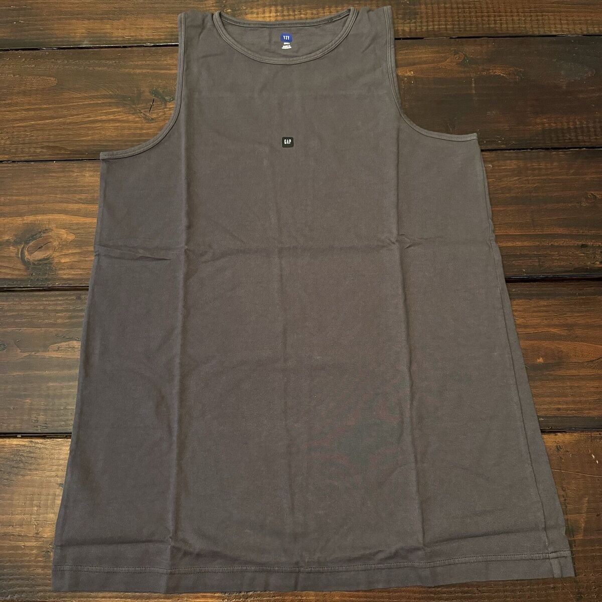 Yeezy Gap Engineered by Balenciaga Loose Tank Top Dark Grey Yeezy Gap Engineered by Balenciaga Loose Tank Top Dark Grey
