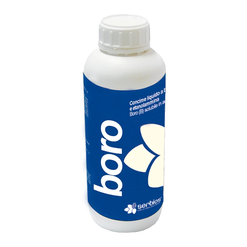 BORO CONCIME LIQUIDO A BASE DI BORO ED ETANOLAMMINA 1 KG OLIVO VITE FIORITURA