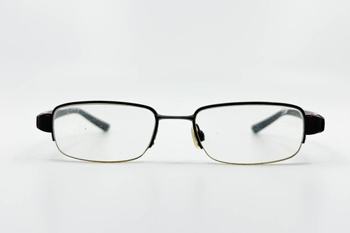Nike 8062 027 Eyeglasses Frames Womens Red Black Half Rim  49-18-140  1097