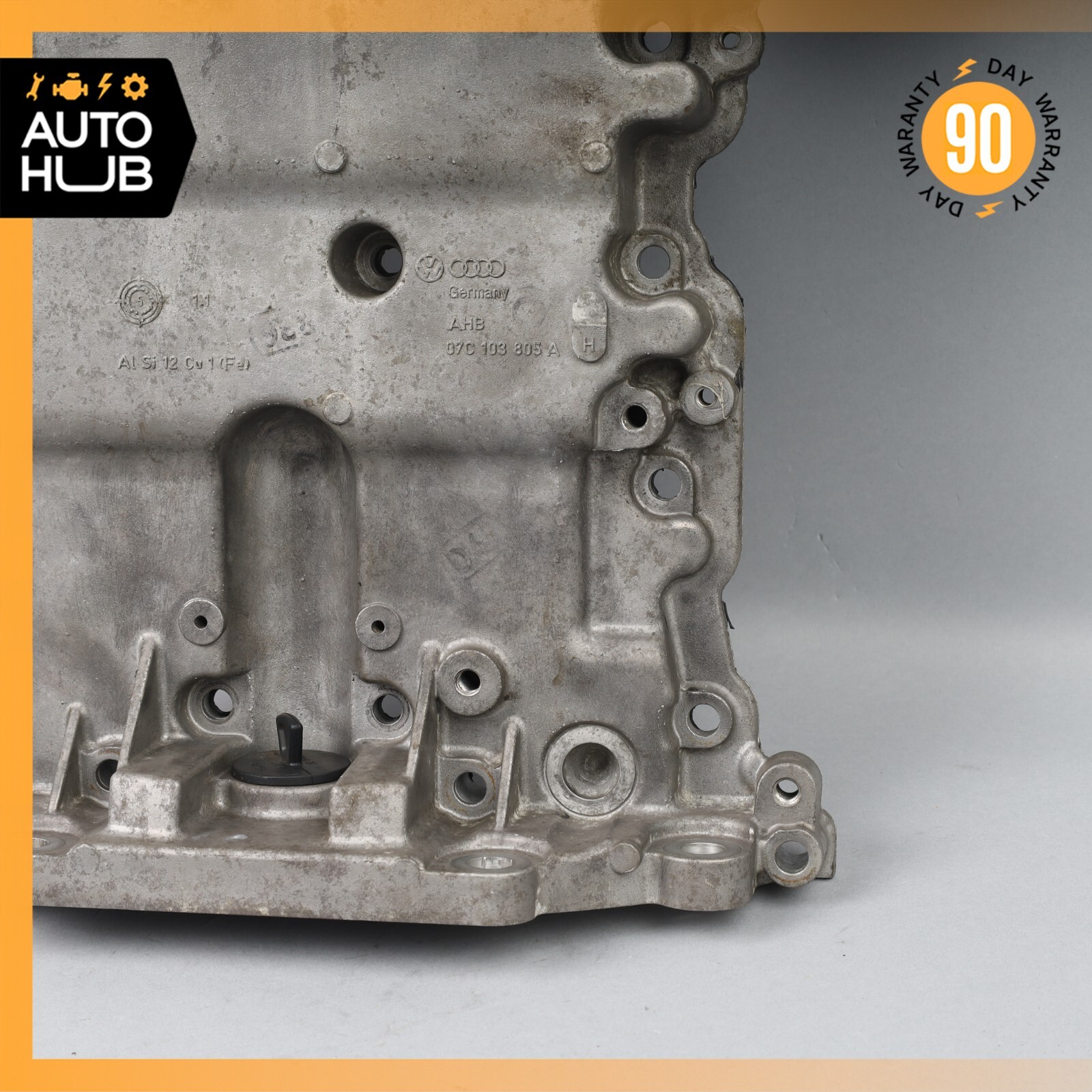 03-18 Bentley Continental Flying Spur GT GTC 6.0L Engine Upper Oil Pan OEM
