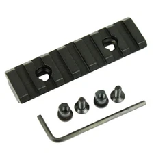 Keymod 7 Slot Picatinny Weaver Accessory Rail Section - Aluminum 3 inch