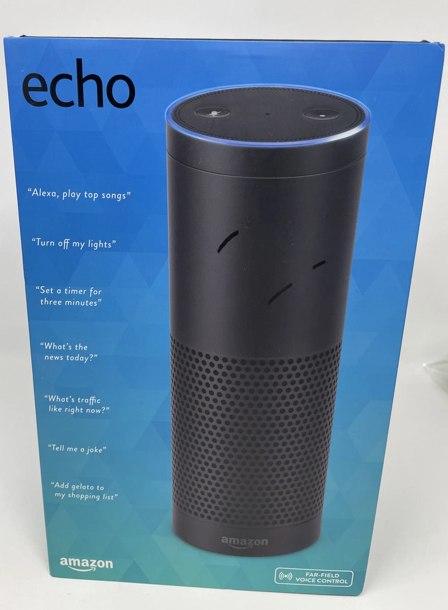 Echo Plus Alexa-enabled Bluetooth Speaker - Black Factory Sealed