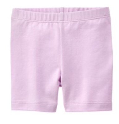 Nwt Gymboree Girls Purple Bike Shorts Mix N Match Spring Basics Knit 6-12 M