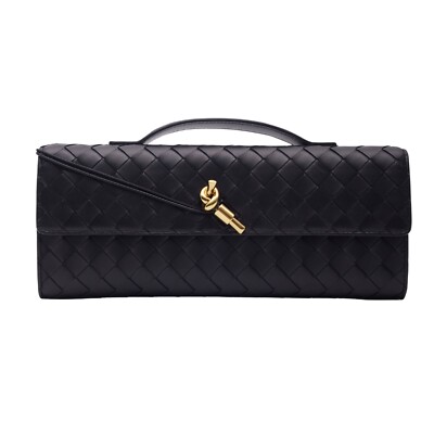 VIP【送料関税込】BOTTEGA VENETA ANDIAMO LEATHER CLUTCH BOTTEGA VENETA BLACK LEATHER ANDIAMO LONG CLUTCH BAG | eBay