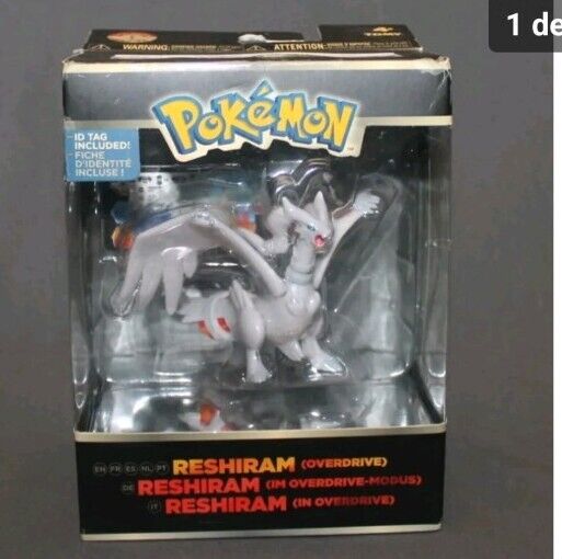 Zekrom & Reshiram Overdrive Pokemon Monster Nintendo Tomy Collection Figur  Toy.