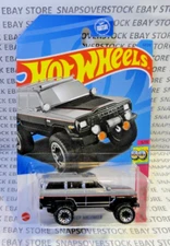 2023 HOT WHEELS GRAY/BLACK 1988 JEEP WAGONEER, HW THE '80s #5/10, HW# 52, VHTF