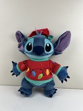 Disney Store Stitch Light-Up Holiday Medium Plush Stuffed Animal Lilo  Stitch