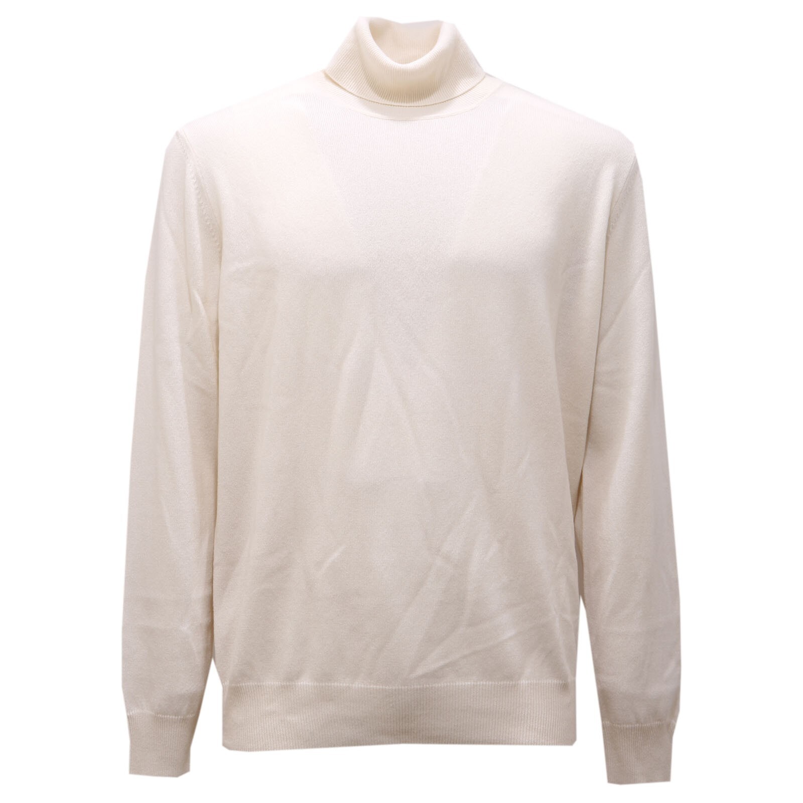 3550AF мужской свитер-водолазка maglione uomo KANGRA off white с высоким воротом