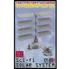 Tori Factory 1/35  Sci-fi Solar System & Antenna Accessories Model Kit #CY-09A