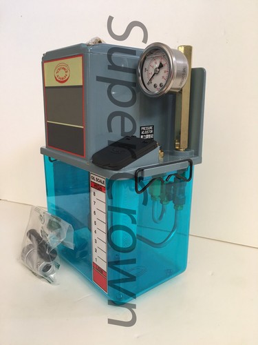 Pompe à Lubrifiant Intermittent Yeong Dien CNC SMA-602-15F 220V - Avec Interrupteur à Flotteur, CE CSA