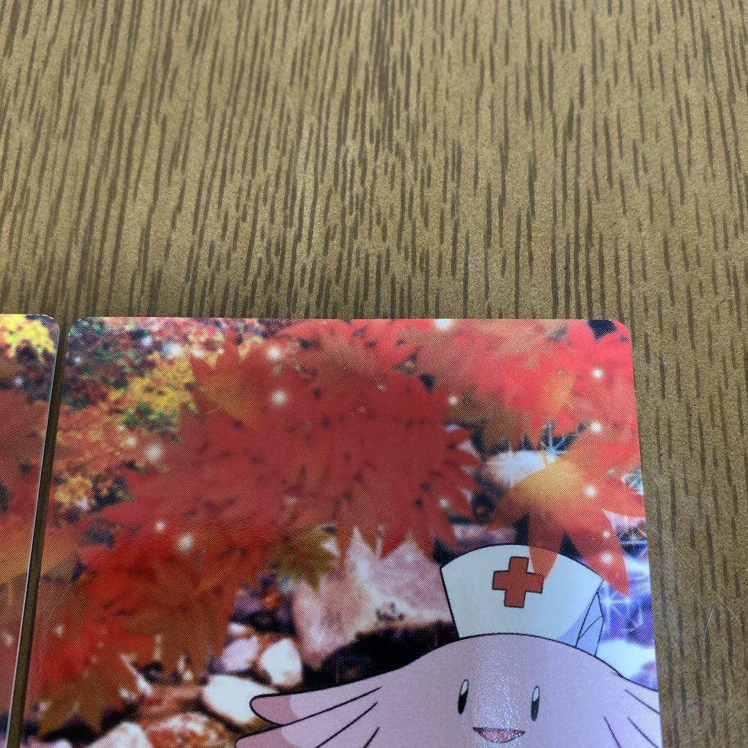 ZUKAN Carddass THE POKÉMON WEEKLY NEWS Autumn Chansey etc