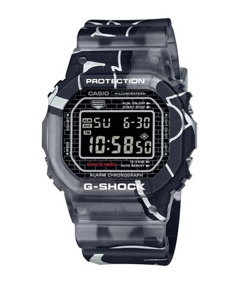 CASIO DW-5000SS-1ER G-Shock STREET SPIRIT-SERIE mit Edelstahl-Gehäuse
