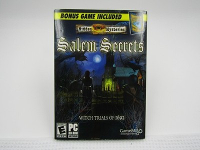 Hidden Mysteries: Salem Secrets - Witch Trials of 1692 - PC - CD-ROM -
