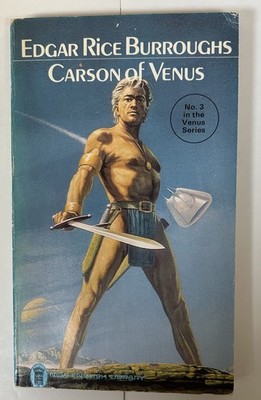 Carson Of Venus by Edgar Rice Burroughs  New English Library 1974 VGC