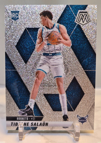 TIDJANE SALAUN 2024-25 Panini Mosaic #241True Rookie SILVER GLITTER PRIZM SSP