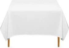 - 70" Square Premium Tablecloth for Wedding/Banquet/Restaurant - Polyester Fabri