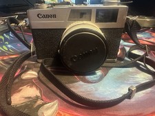 Vintage Canon Canonet 28 Silver 35mm Film Camera w/ 40mm Lens