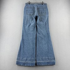 Vintage Levis Fresh Produce Bell Bottom Jeans Fits 30x31 70s Flare Feather Tab