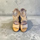 Kork-Ease Women's, Size 8, Leather Tan Wedge Heel — photo 1