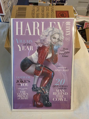 Harley Quinn's Villain Of The Year #1 Natali Sanders DC Magazine Style DC