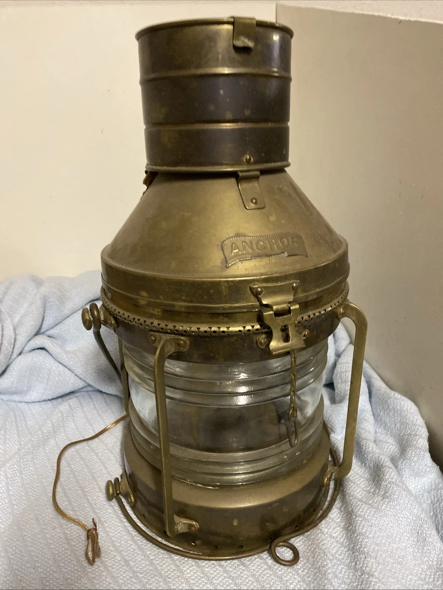 Anchor Lamp In Antique Maritime Lamps & Lighting for sale | eBay
