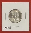 1944 S Washington Silver Quarter, Gem Uncirculated.