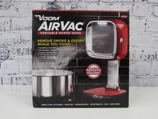 New Voom AirVac Portable Range Hood, 3 Speed Kitchen Exhaust Fan, Low Noise