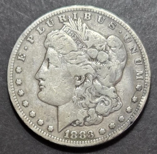 1883-CC Morgan Dollar, VG