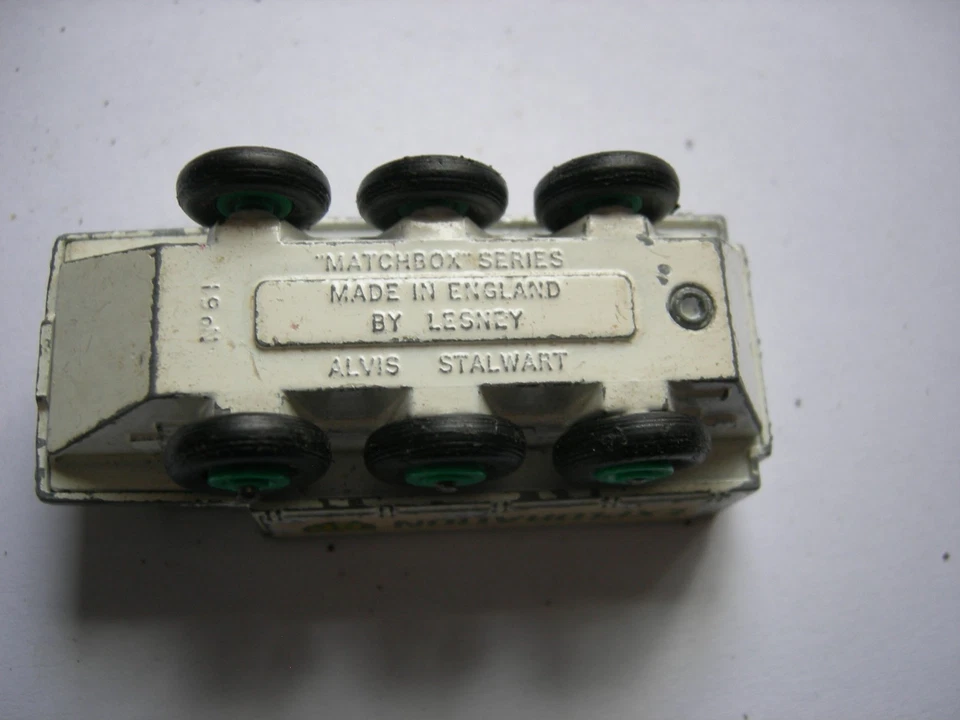 Matchbox Regular Wheels Nr. 61 - Alvis Stalwart BP Exploration, Lesney - Bild 4 von 4
