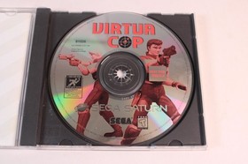 Virtua Cop: NFR Not For Resale (Sega Saturn, 1995) CIB JEWEL CASE