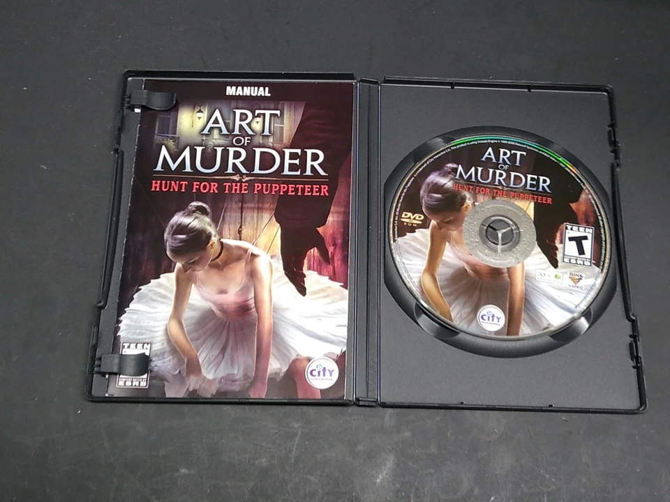 Art of Murder: Hunt for the Puppeteer PC DVD Rom Game Brand New 2009 - Image 3 of 4