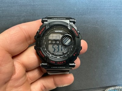 Armitron 40/8324 Sport Crno Watch New Battery Working