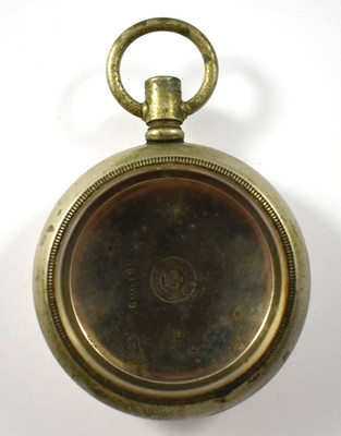 Vintage Crown Silverode 18s Open Face Pocket Watch Case lot.fa