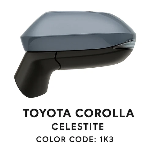 NEW CELESTITE Mirror fits 20-25 TOYOTA COROLLA SEDAN Power Heat Signal Driver LH