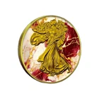 2024 1oz SILVER COIN .999  Eagle Marble Gold Gilding Edition  LIMITED 250