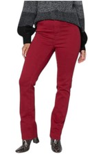 DG2 by Diane Gilman Women's Virtual Stretch Denim Jean Merlot